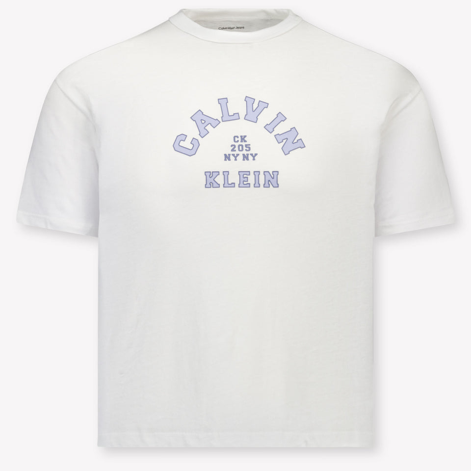 Calvin Klein Kids Boys T-Shirt In White
