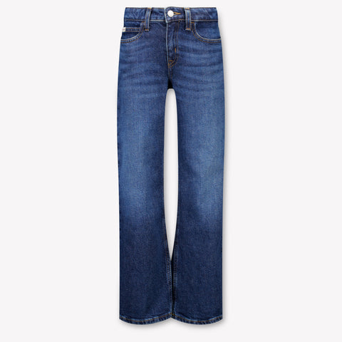 Calvin Klein Kids Girls Jeans In Blue