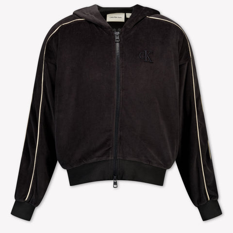 Calvin Klein Kinder Meisjes Vest In Zwart