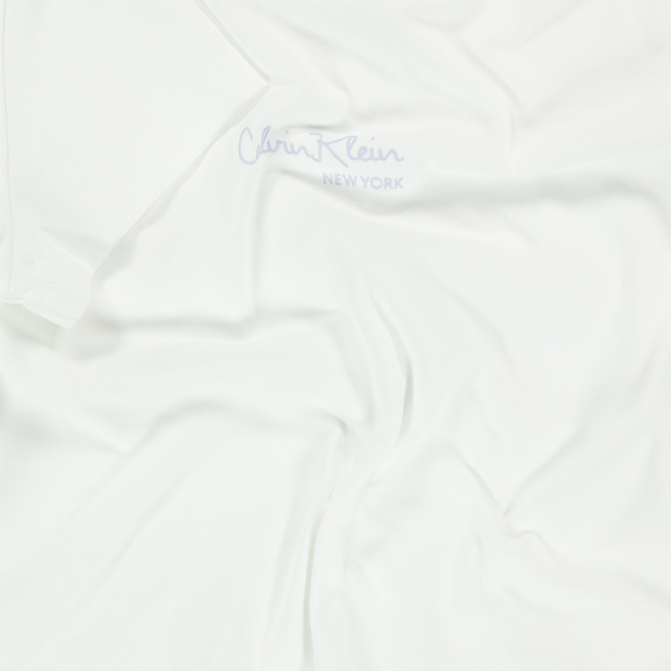 Calvin Klein Kids Girls T-Shirt In White