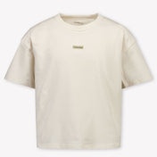 Calvin Klein Kinder Meisjes T-Shirt In Off White