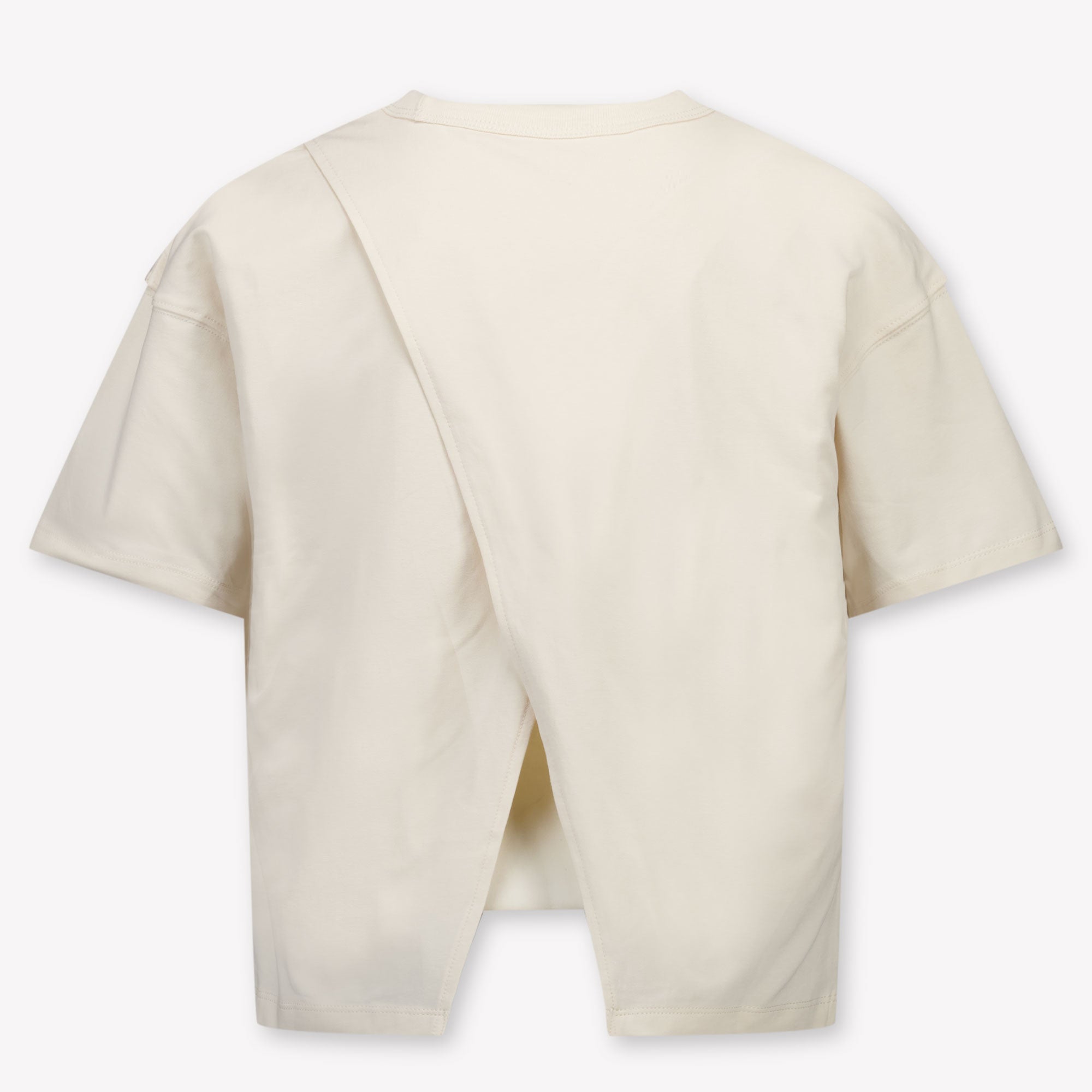 Calvin Klein Kinder Meisjes T-Shirt In Off White