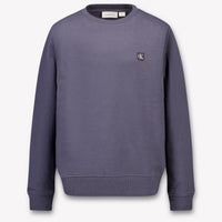 Calvin Klein Kinder Unisex Trui In Donker Grijs