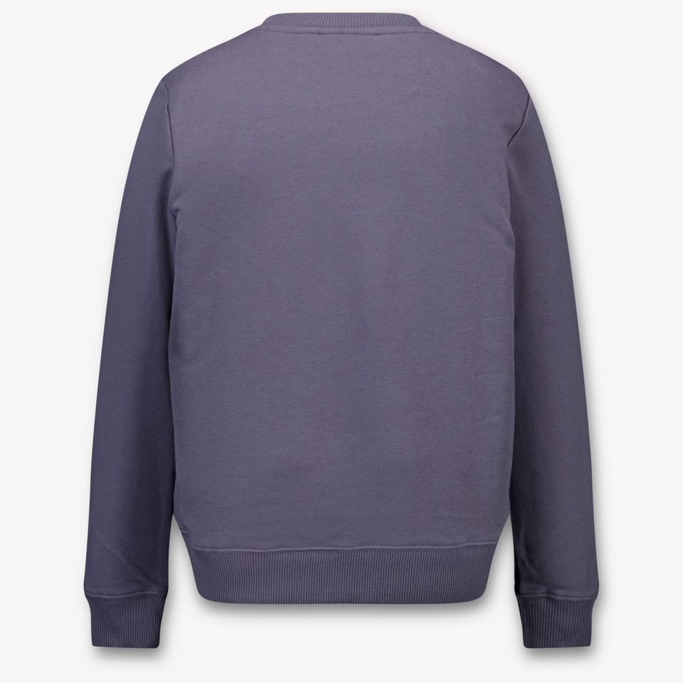 Calvin Klein Kids Unisex Sweater In Dark Gray