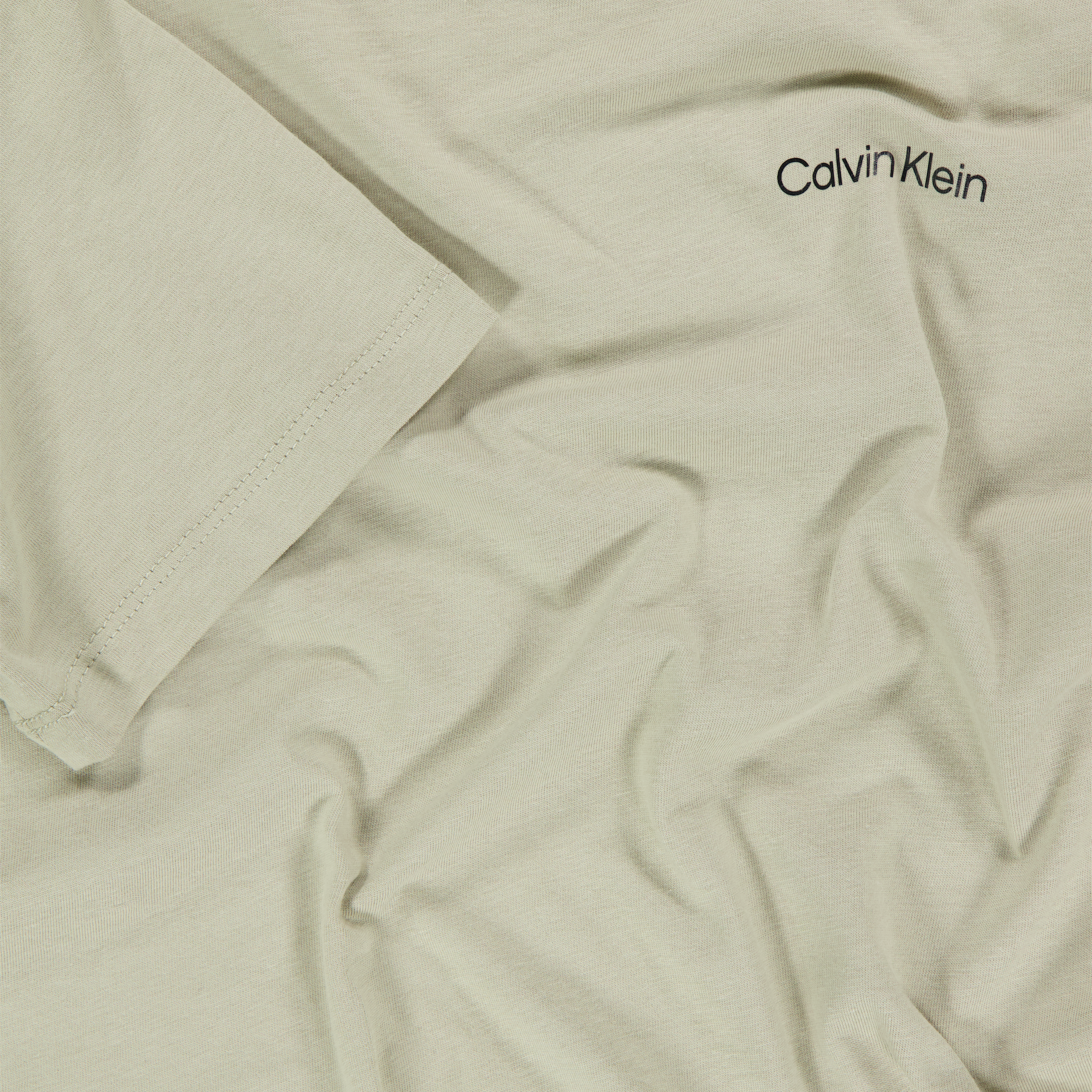 Calvin Klein Kinder Unisex T-Shirt In Licht Beige