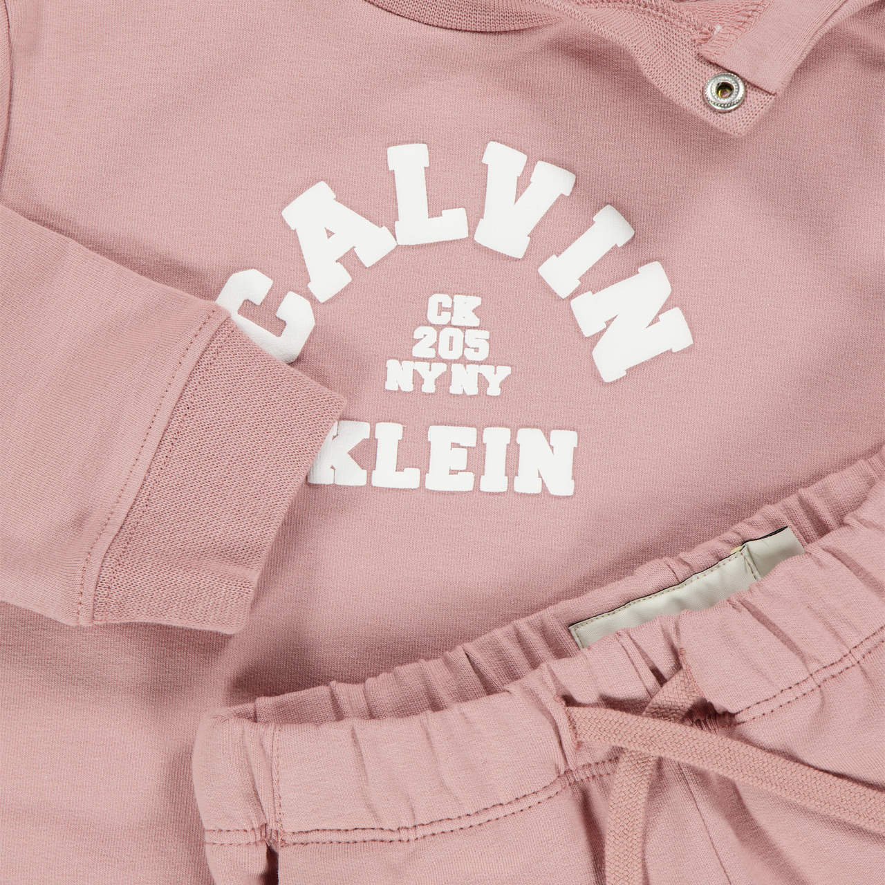 Calvin Klein Baby Girls Jogging suit In Pink