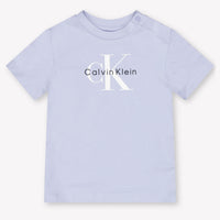 Calvin Klein Baby Unisex T-Shirt In Light Blue