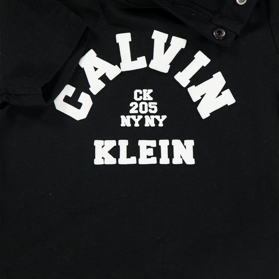 Calvin Klein Baby Unisex T-Shirt In Black