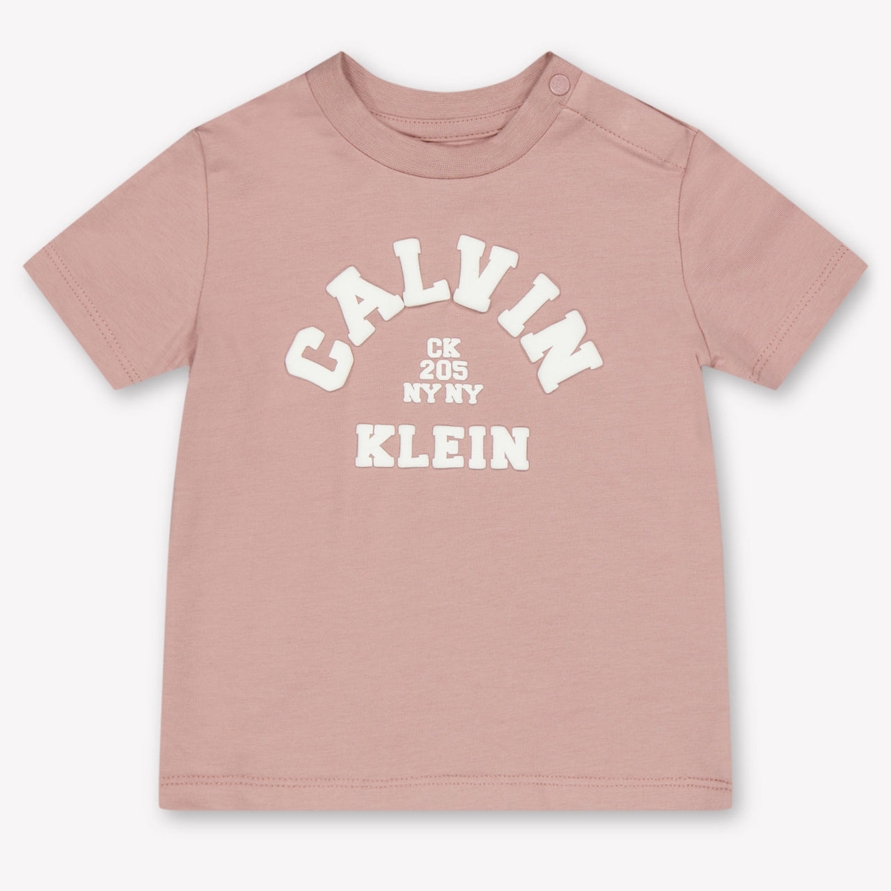 Calvin Klein Baby Unisex T-Shirt In Pink