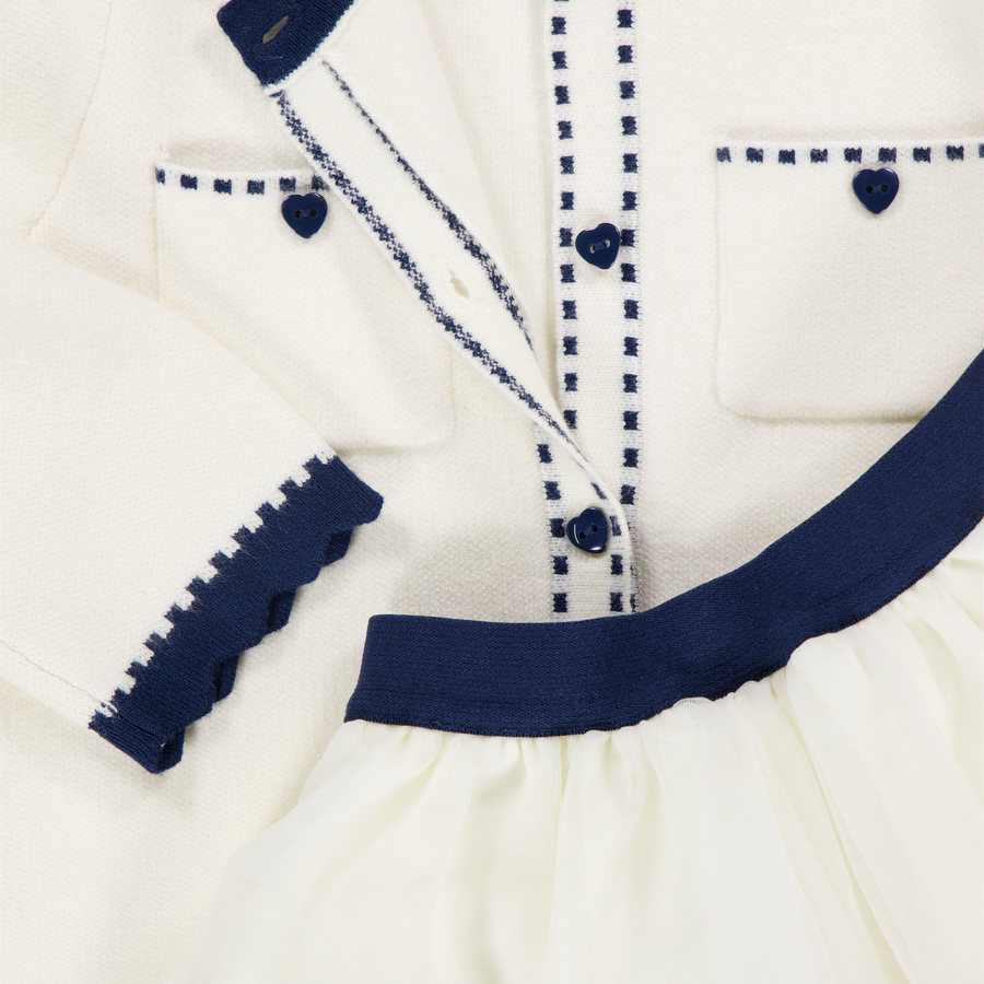 Guess Baby Girls Set In OffWhite