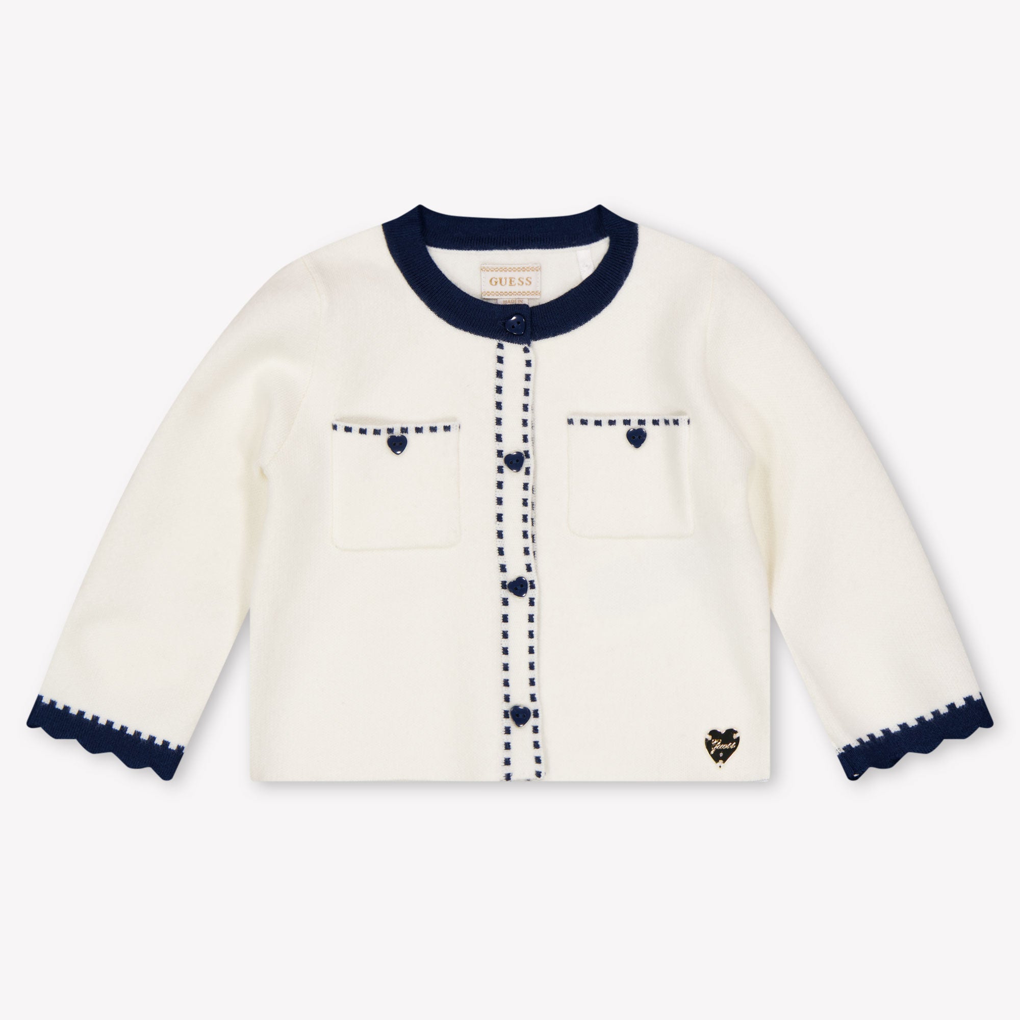 Guess Baby Meisjes Setje In Off White