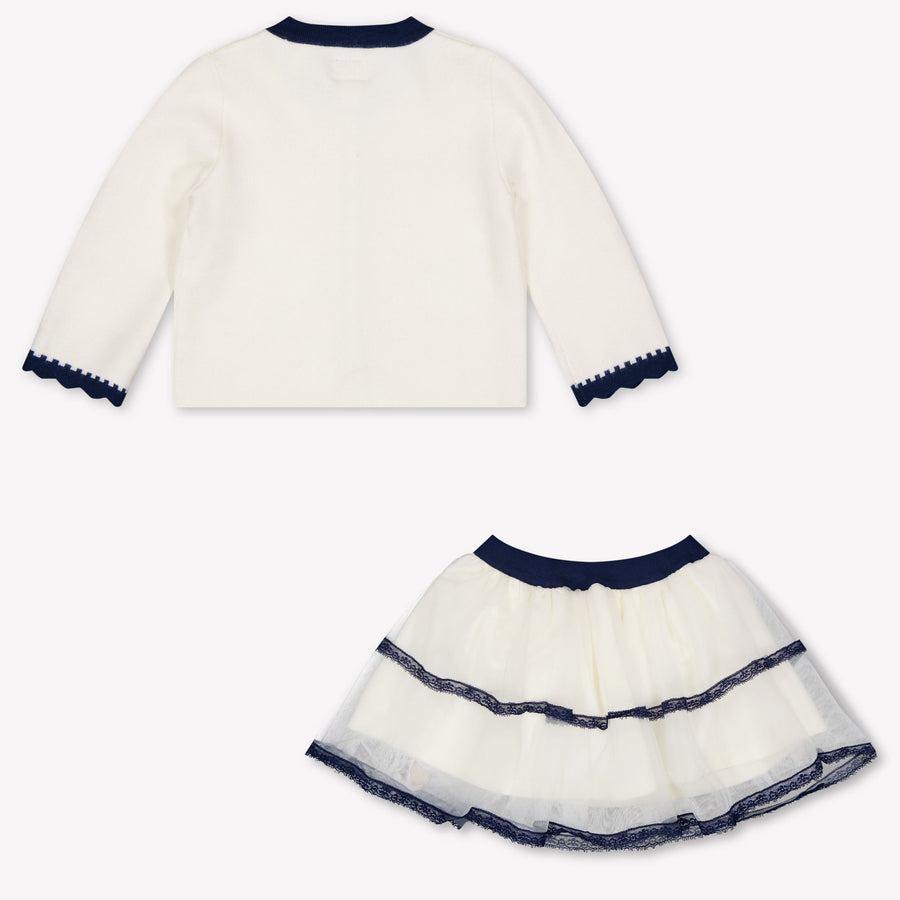 Guess Baby Girls Set In OffWhite