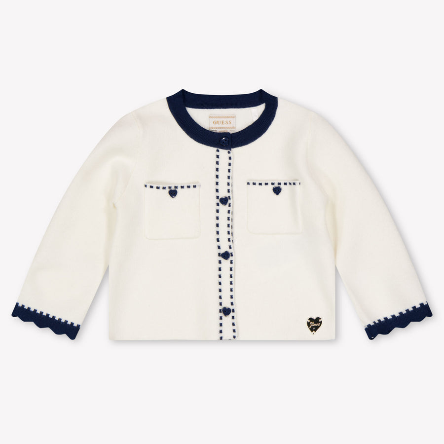 Guess Baby Girls Set In OffWhite