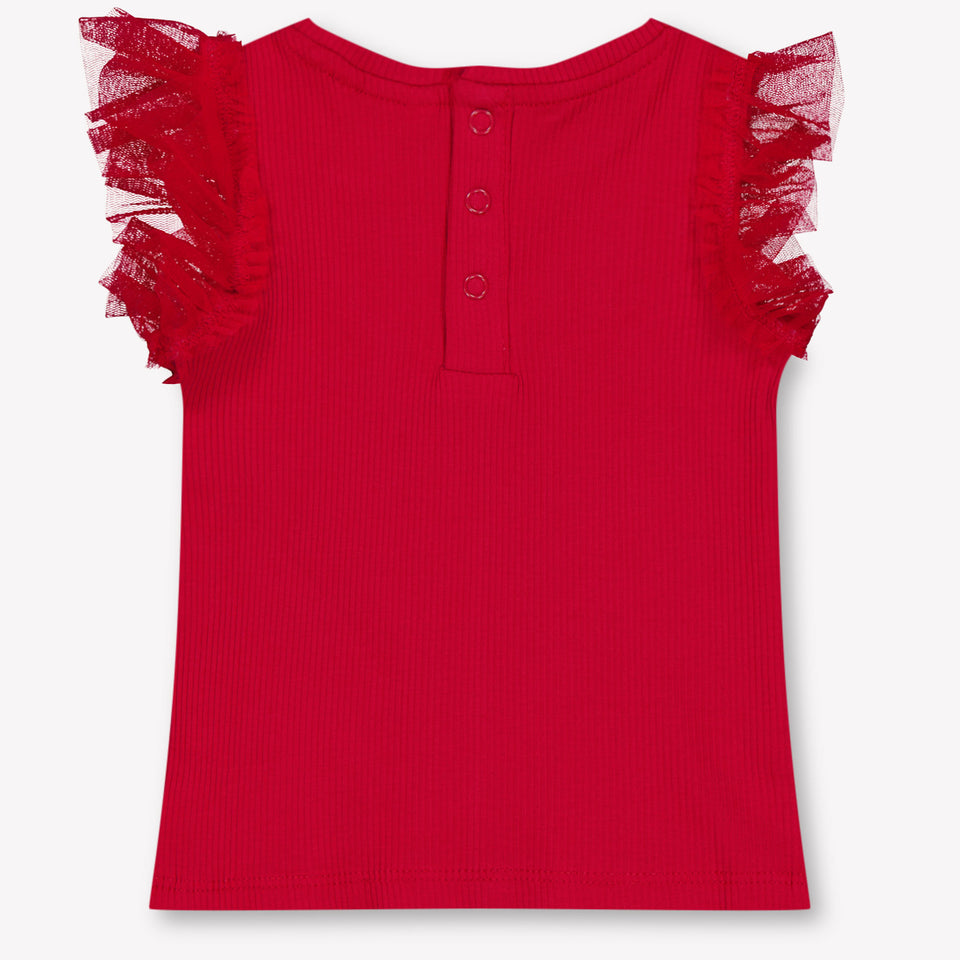Guess Baby Girls T-Shirt In Red