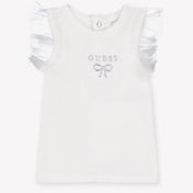Guess Baby Girls T-Shirt In White