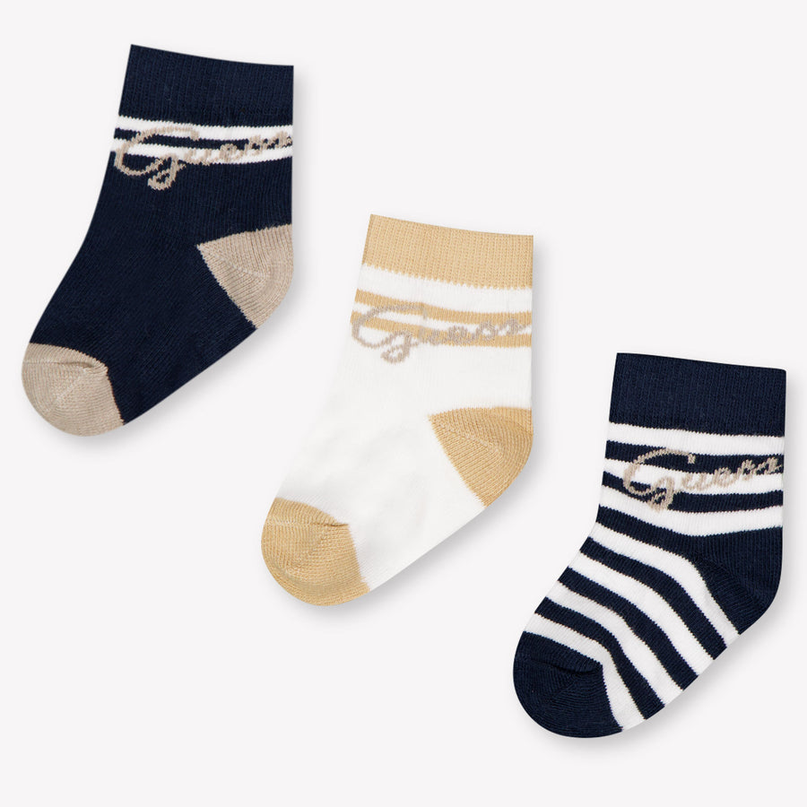 Guess Baby Boys Sock in Navy