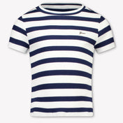 Guess Kids Girls T-Shirt In Navy