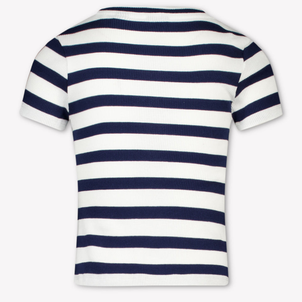 Guess Kids Girls T-Shirt In Navy