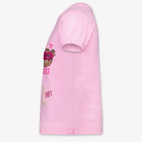 Guess Kids Girls T-Shirt In Pink