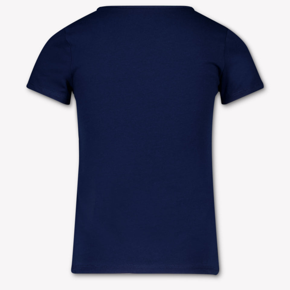 Guess Kids Girls T-Shirt In Navy