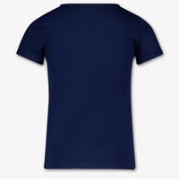 Guess Kids Girls T-Shirt In Navy