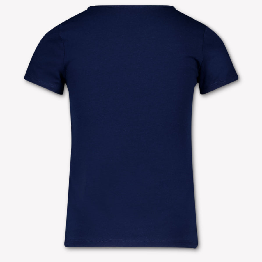 Guess Kids Girls T-Shirt In Navy