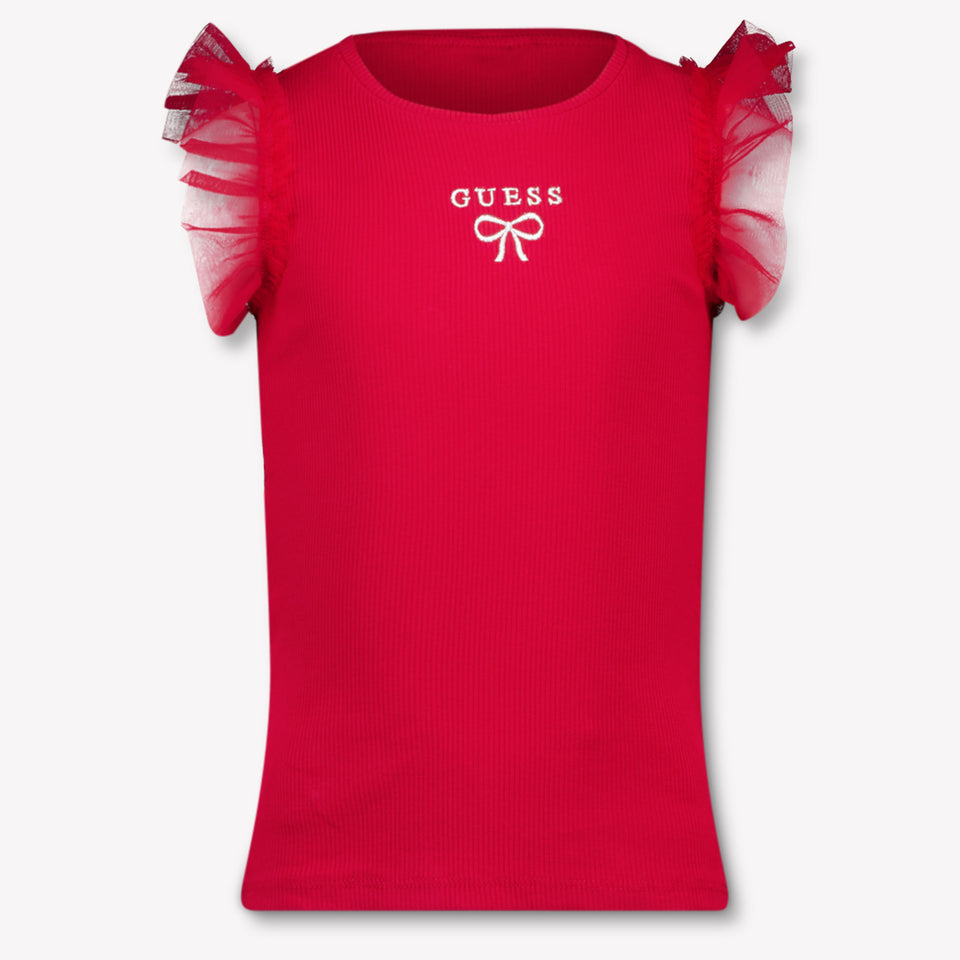 Guess Kids Girls T-Shirt In Red