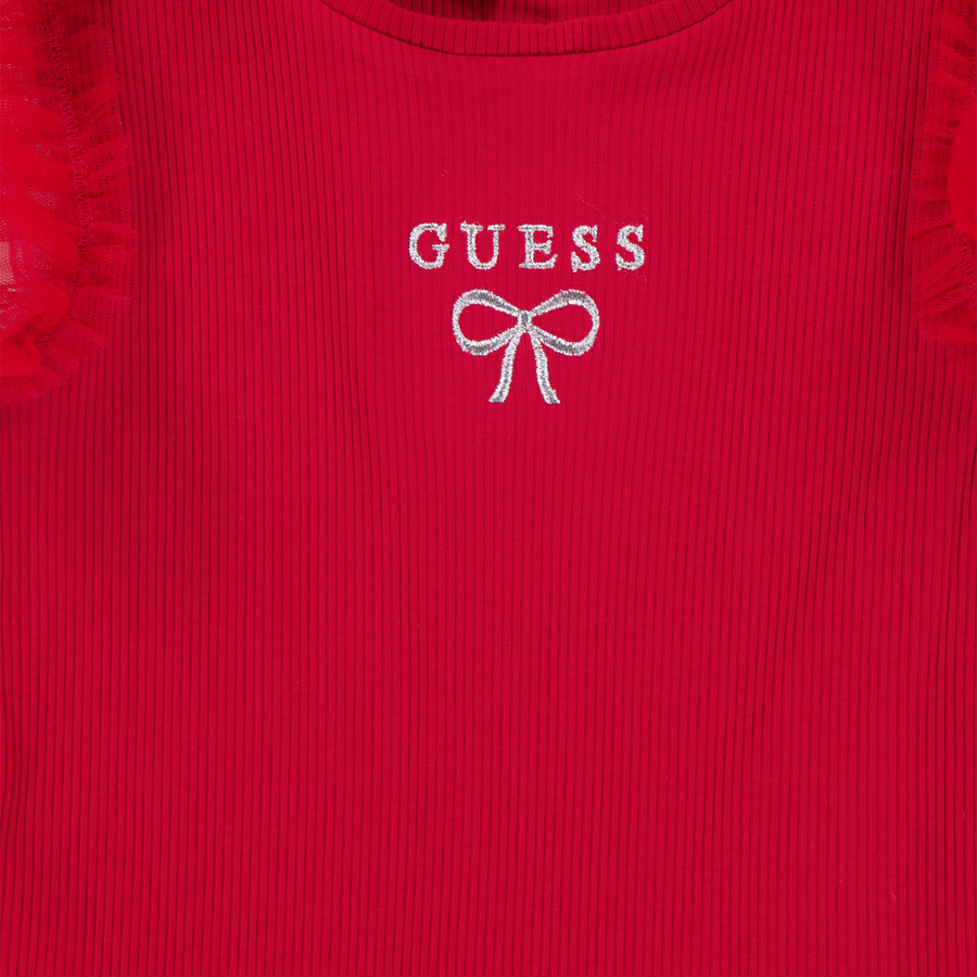 Guess Kids Girls T-Shirt In Red