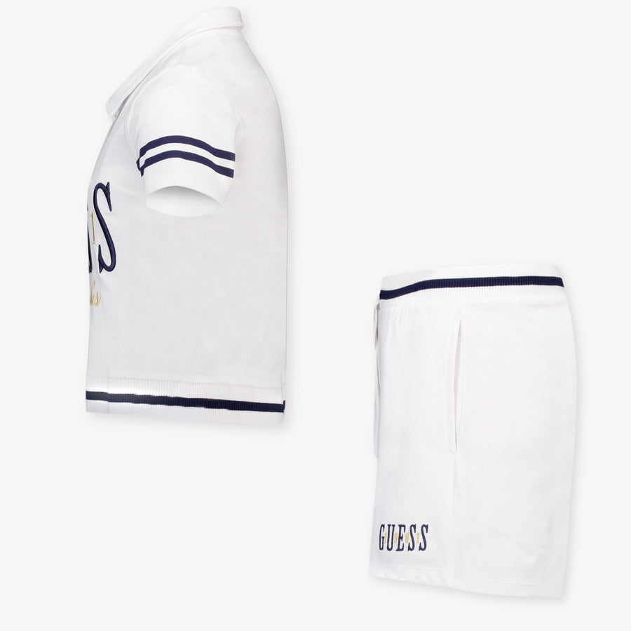 Guess Kids Girls Set In White