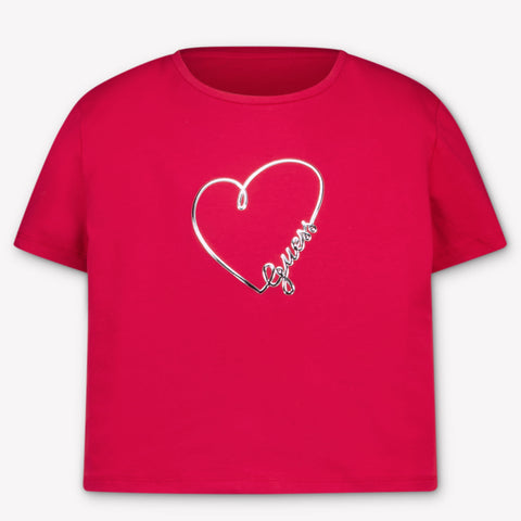 Guess Kinder Meisjes T-Shirt In Rood