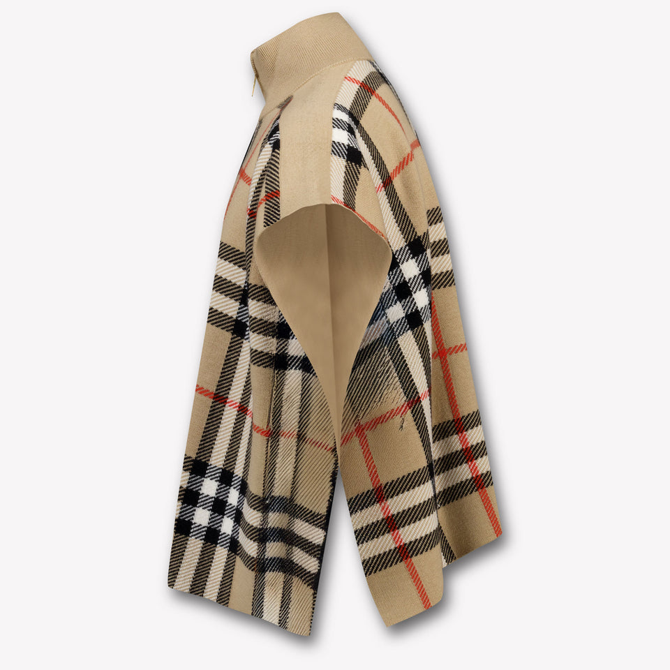 Burberry Isobel Kids Girls Scarves In Beige