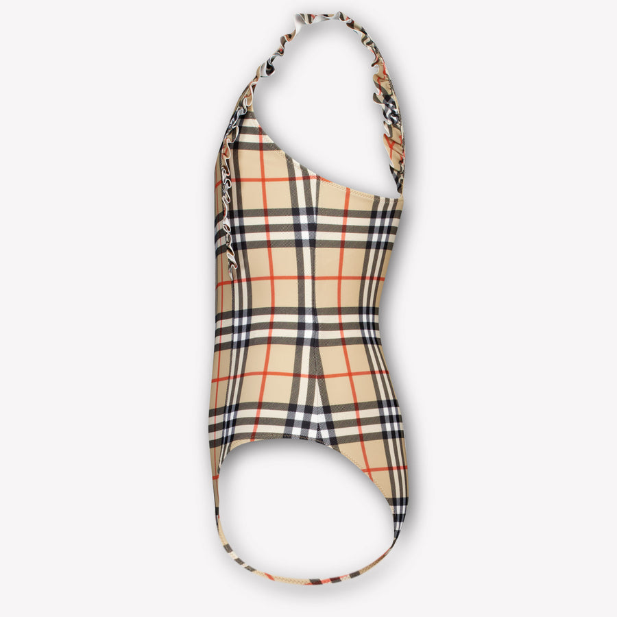 Burberry Tilly Kids Girls Swimwear In Beige