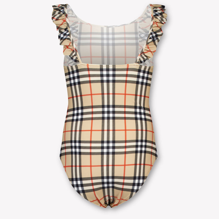 Burberry Tilly Kids Girls Swimwear In Beige