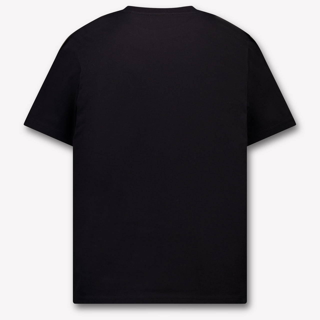Burberry Cedar Check Kids Unisex T-Shirt In Black