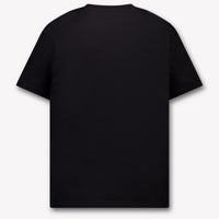 Burberry Cedar Check Kids Unisex T-Shirt In Black