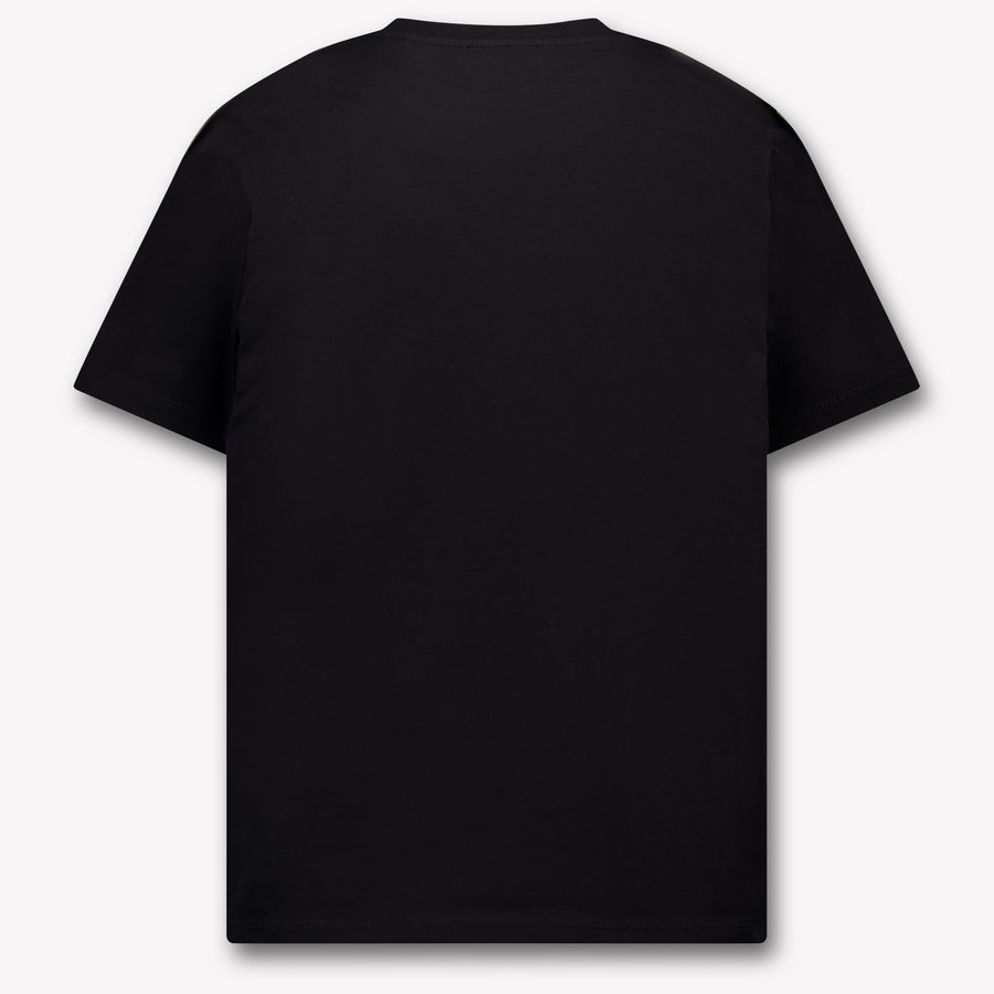 Burberry CEDAR Kids Unisex T-Shirt In Black
