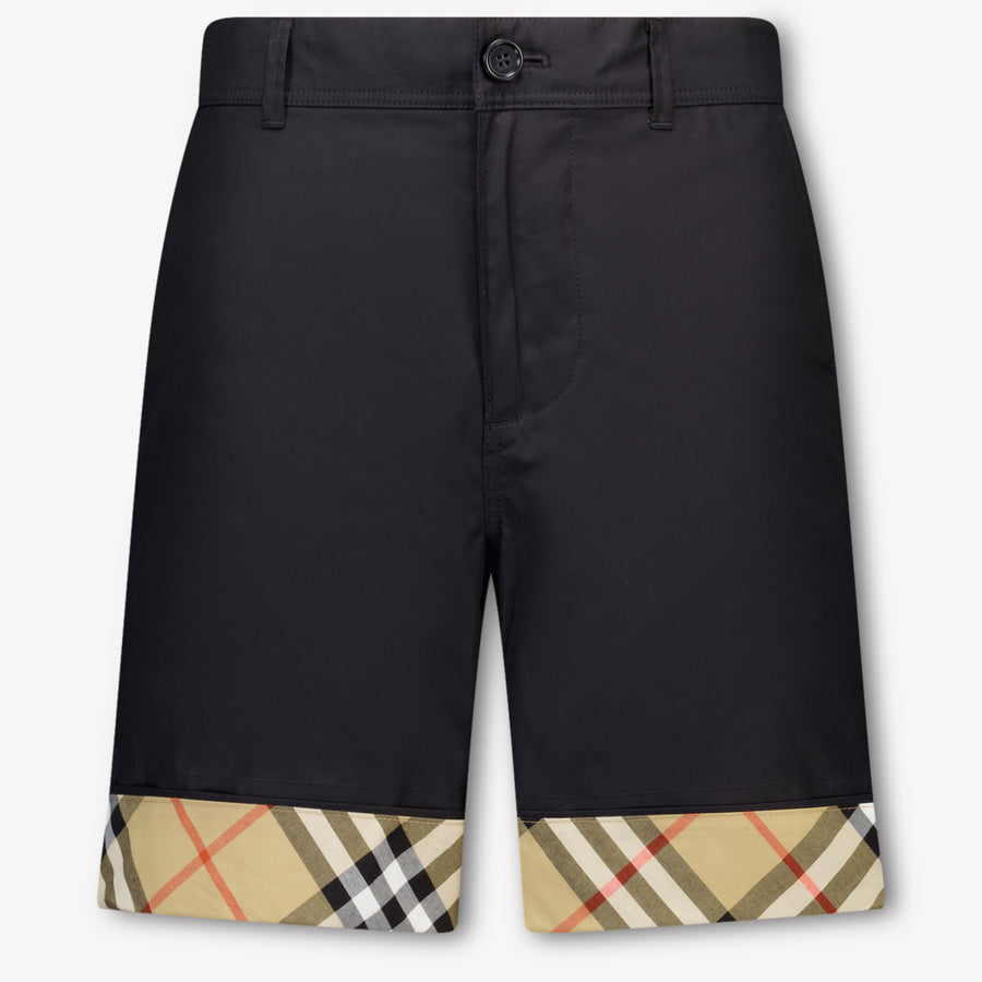 Burberry Oscar Kinder Jongens Shorts In Zwart