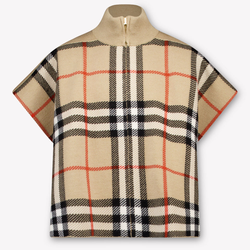 Burberry Isobelo Baby Girls Scarves In Beige