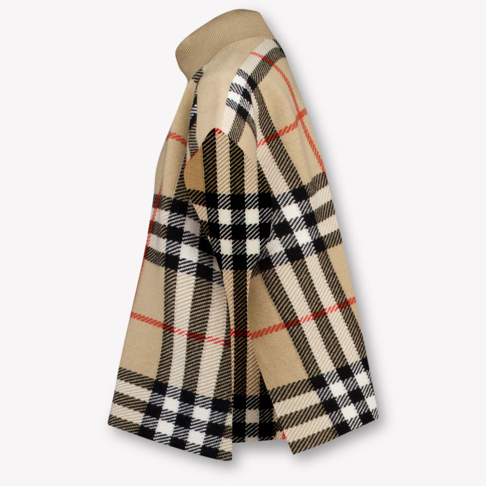 Burberry Isobelo Baby Girls Scarves In Beige