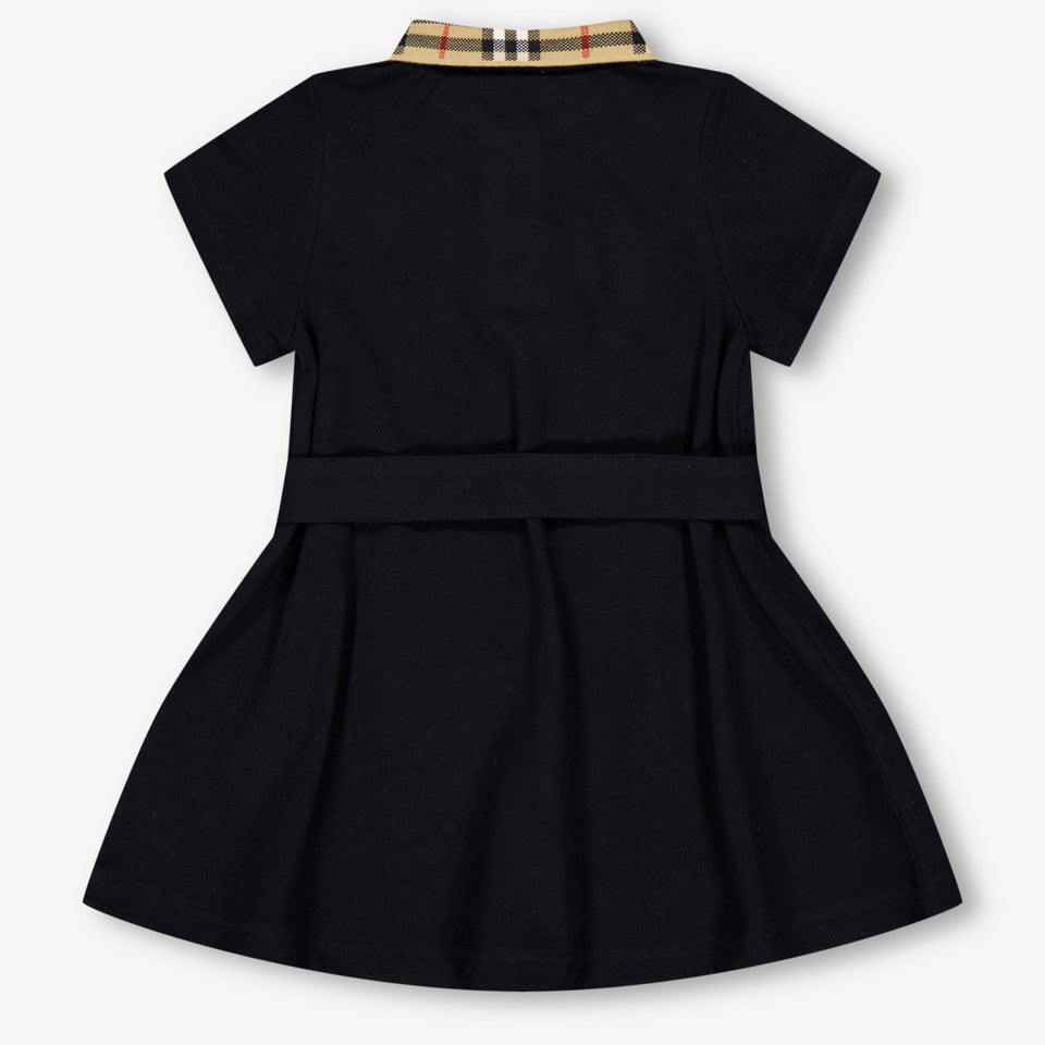 Burberry Astrid Baby Meisjes Jurk In Zwart