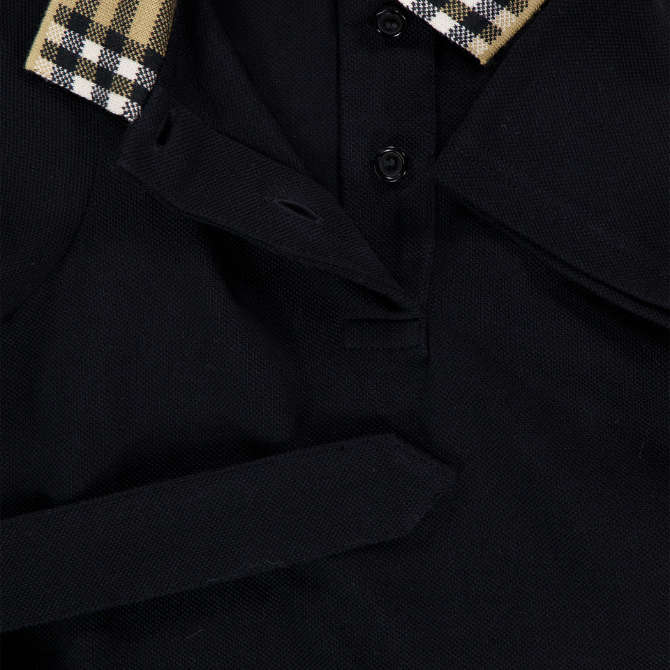 Burberry Astrid Baby Meisjes Jurk In Zwart