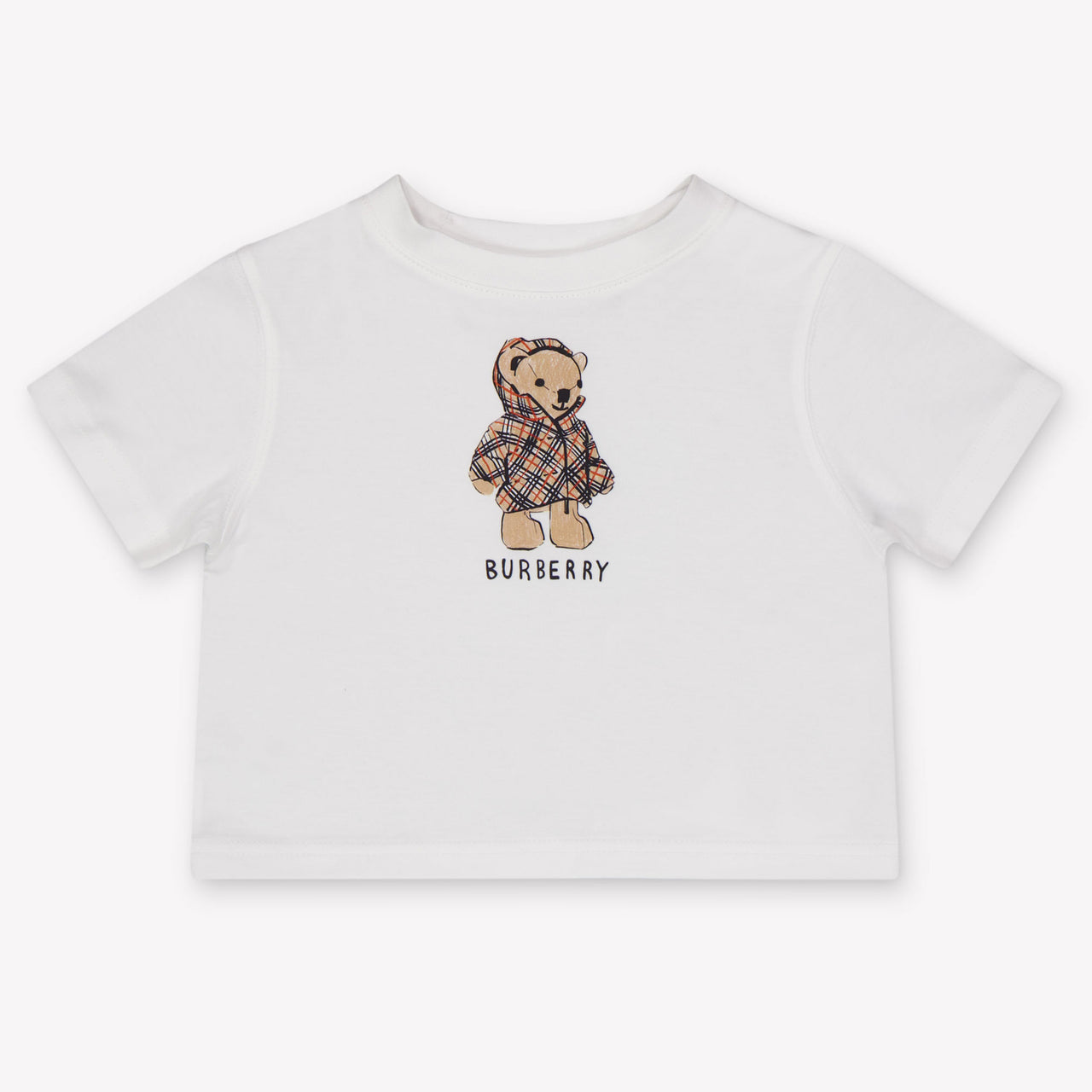 Burberry CedarTeddy Baby Unisex T-Shirt In White