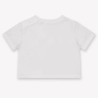 Burberry CedarTeddy Baby Unisex T-Shirt In White