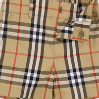 Burberry Oscar Baby Boys Shorts In Beige