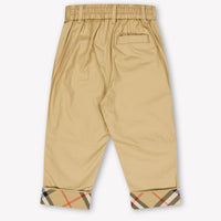 Burberry Sheldon Baby Boys Pants In Beige