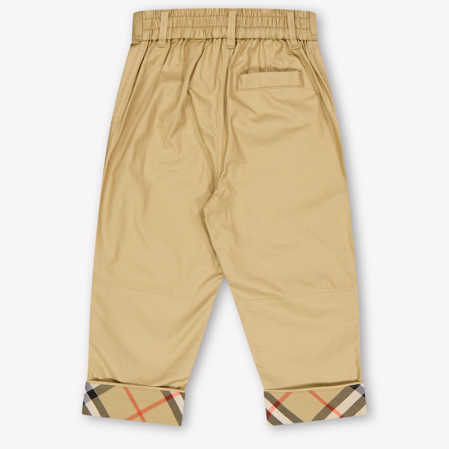 Burberry SHELDON Baby Boys Pants In Sand