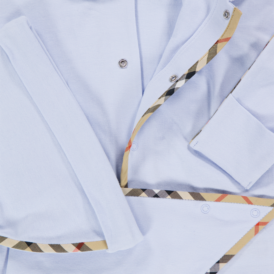 Burberry HAMILTON Baby Jongens Boxpakje In Licht Blauw