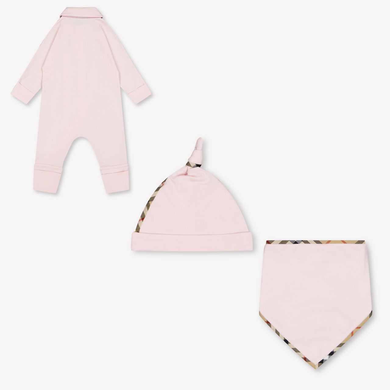 Burberry Hamilton Baby Meisjes Boxpakje In Licht Roze
