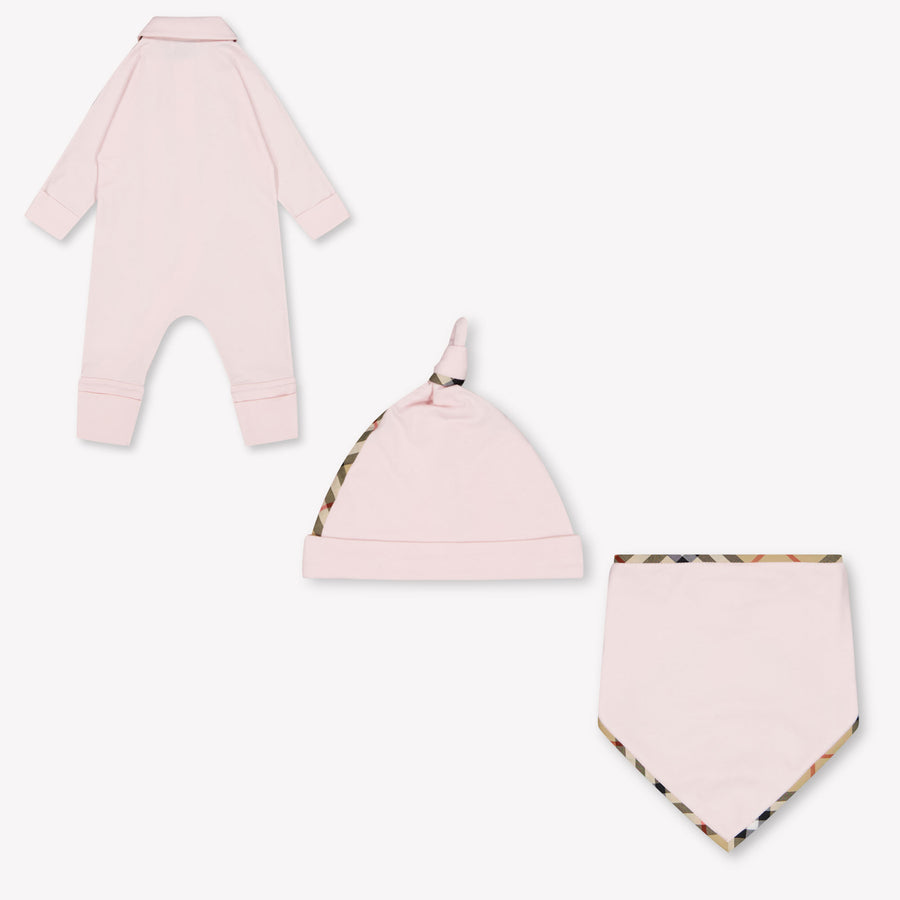 Burberry Hamilton Baby Meisjes Boxpakje In Licht Roze