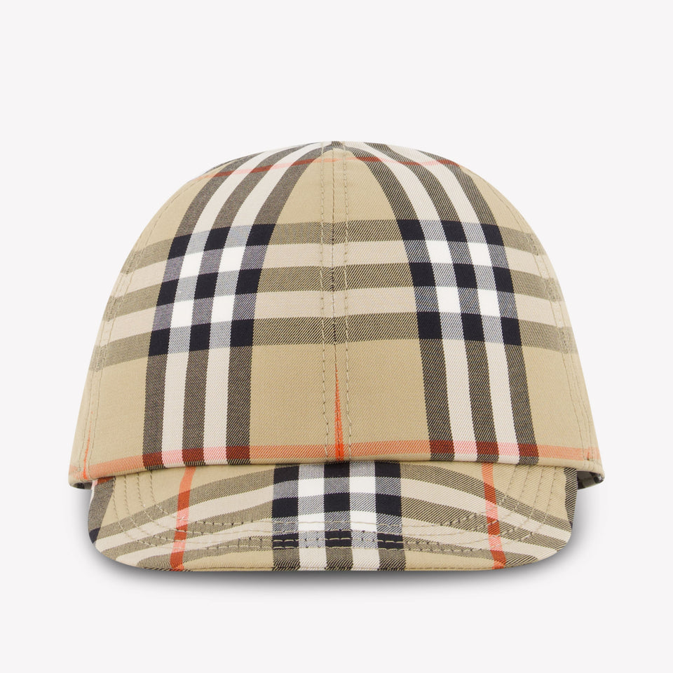 Burberry Bsb Cap Baby Unisex Cap In Beige